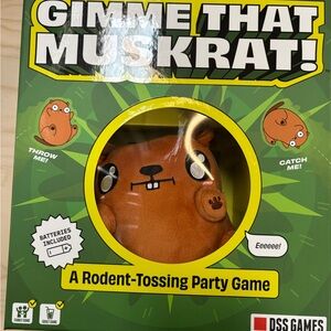 Rodent-Tossing Party Game - Brown